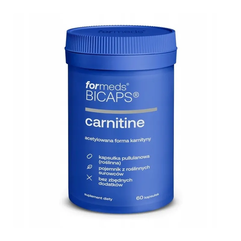 FORMEDS BICAPS CARNITINE: L-KARNITYNA w czystej postaci