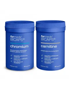 Zestaw FORMEDS BICAPS® CARNITINE + CHROMIUM | Wsparcie Metabolizmu