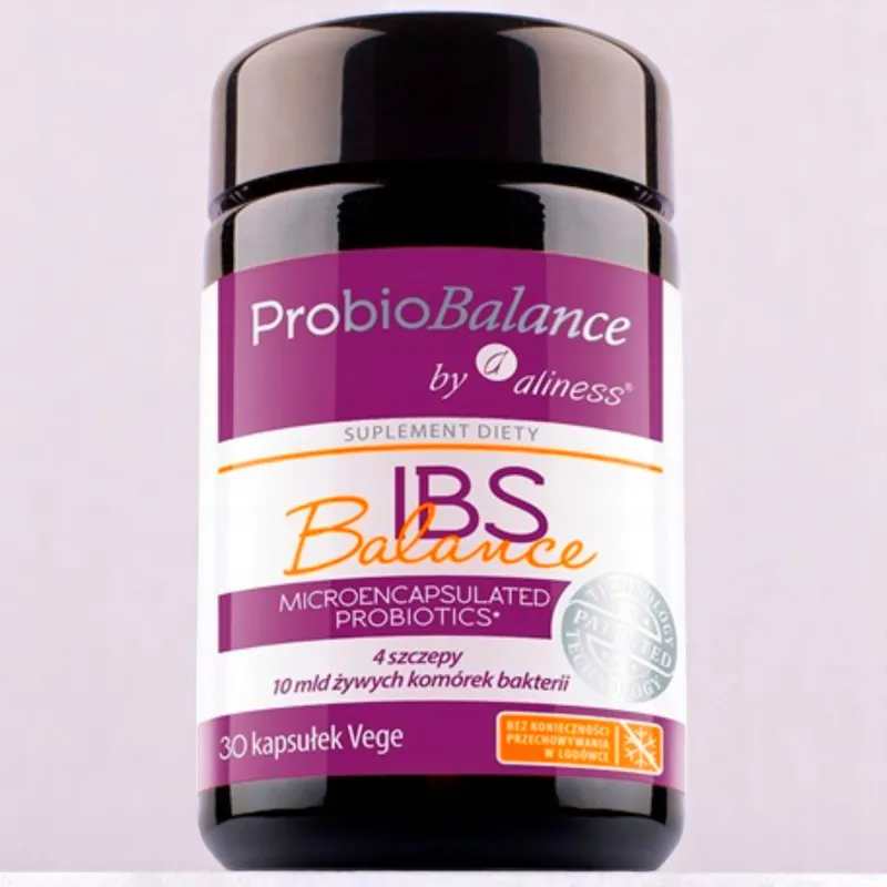 Aliness Probiobalance IBS Balance 10 mld – Probiotyk na Jelita Wzdęcia