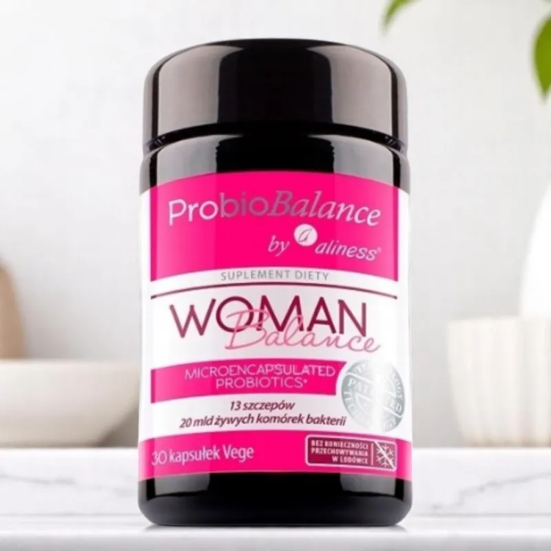 Aliness ProbioBalance Woman Balance – Probiotyk dla Kobiet, 20 mld
