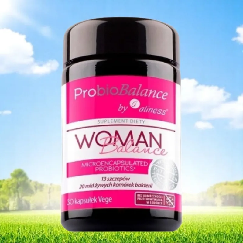 Aliness ProbioBalance Woman Balance – Probiotyk dla Kobiet, 20 mld