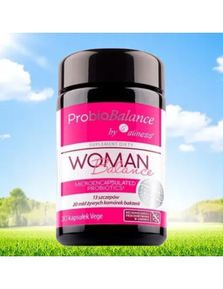 Aliness ProbioBalance Woman Balance – Probiotyk dla Kobiet, 20 mld