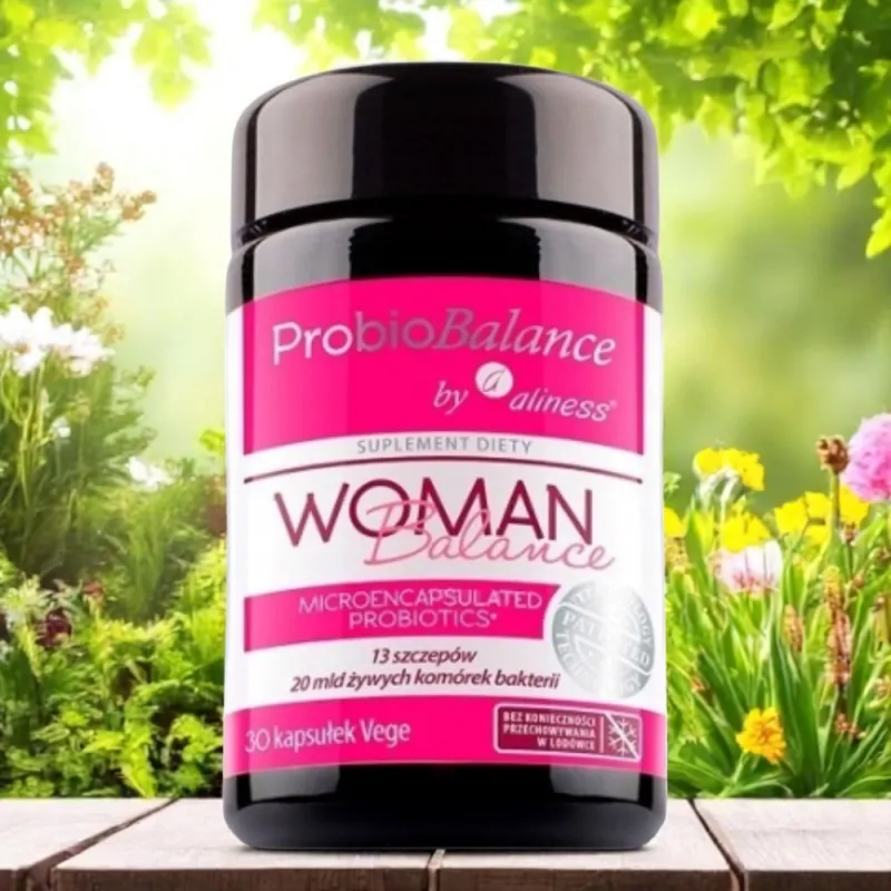 Aliness ProbioBalance Woman Balance – Probiotyk dla Kobiet, 20 mld