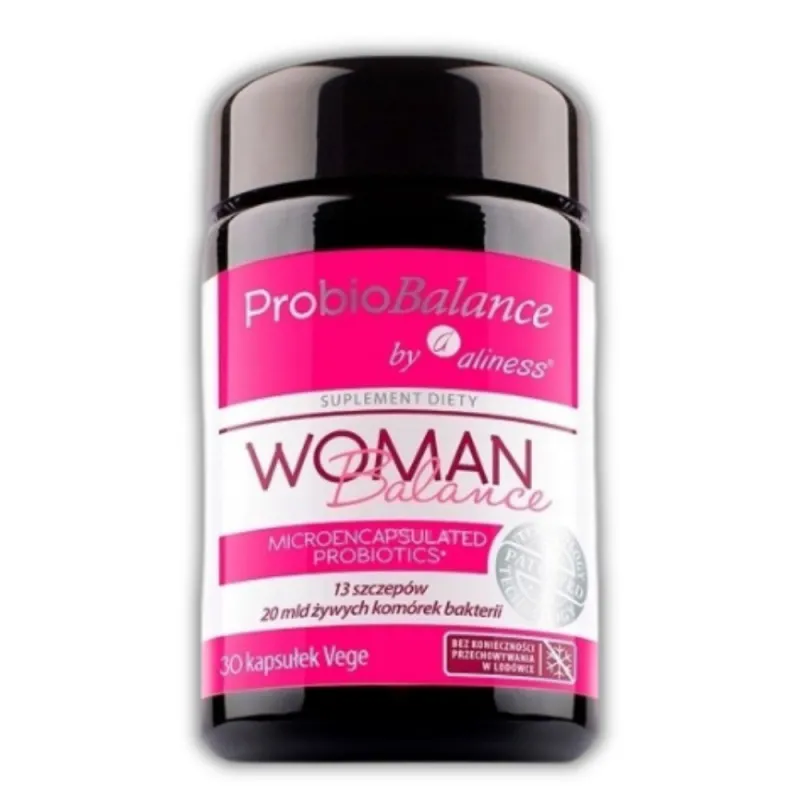 Aliness ProbioBalance Woman Balance – Probiotyk dla Kobiet, 20 mld