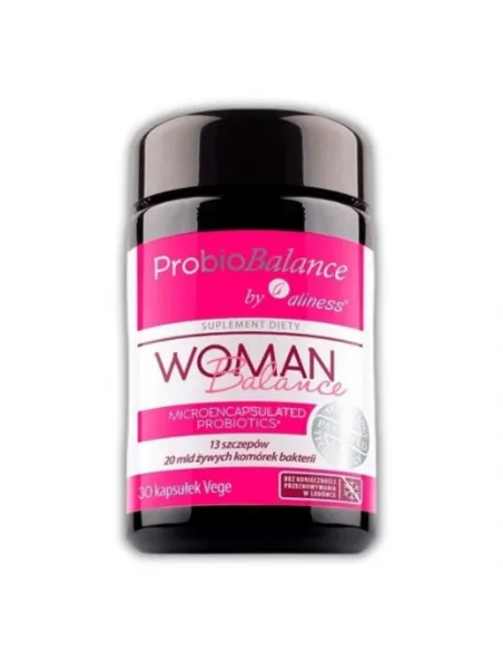 Aliness ProbioBalance Woman Balance – Probiotyk dla Kobiet, 20 mld
