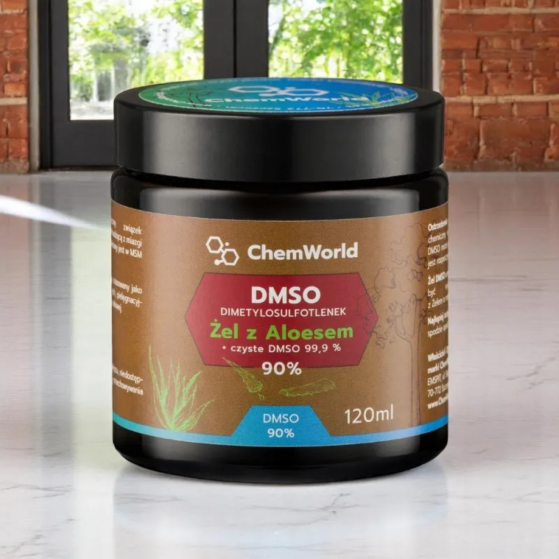 ChemWorld Żel DMSO 90% Z Aloesem - 120ml