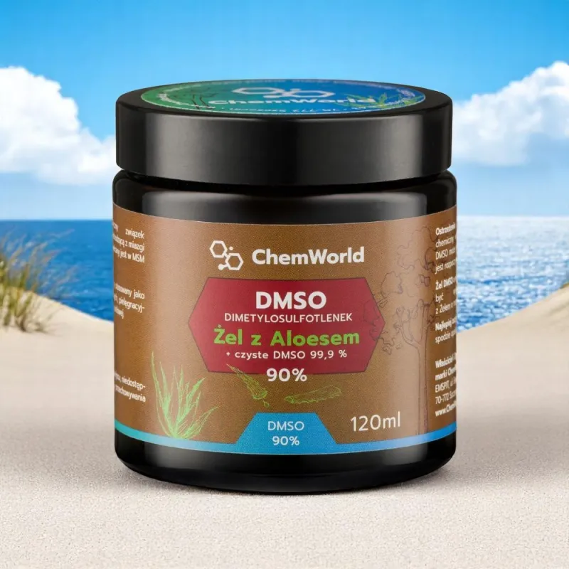 ChemWorld Żel DMSO 90% Z Aloesem - 120ml