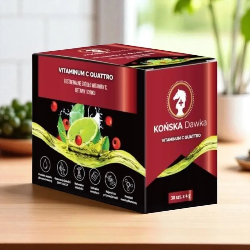 Końska Dawka Witamina C Quattro – Naturalna Odporność