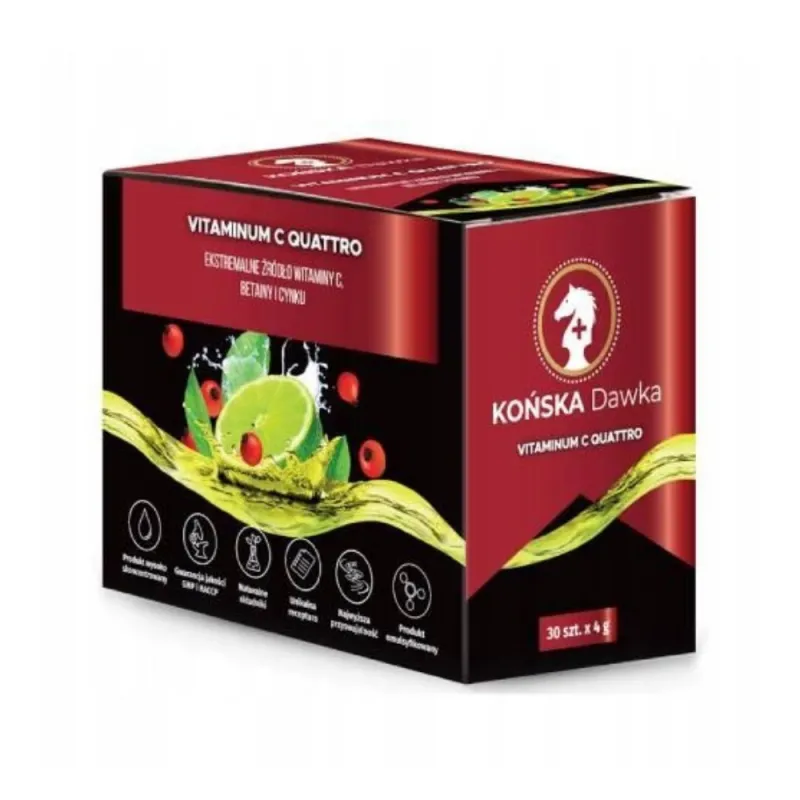 Końska Dawka Witamina C Quattro – Naturalna Odporność
