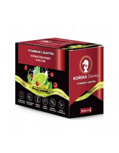 Końska Dawka Witamina C Quattro – Naturalna Odporność