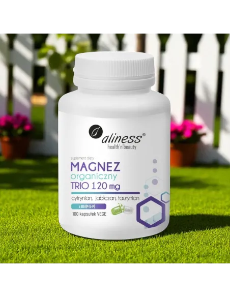 Aliness Magnez TRIO 120 mg – Energia, Mięśnie, Nerwy