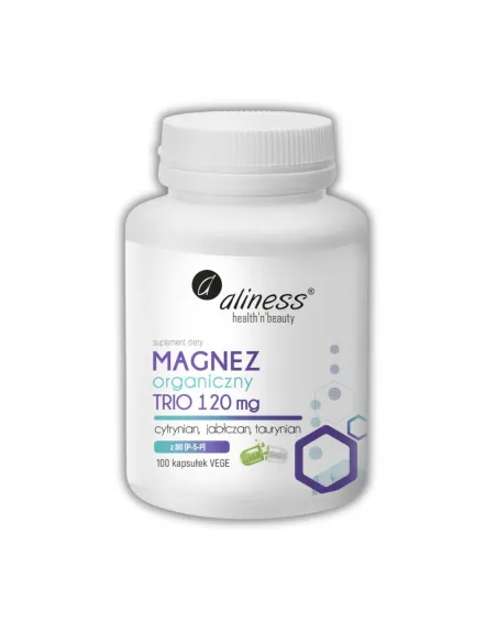 Aliness Magnez TRIO 120 mg – Energia, Mięśnie, Nerwy