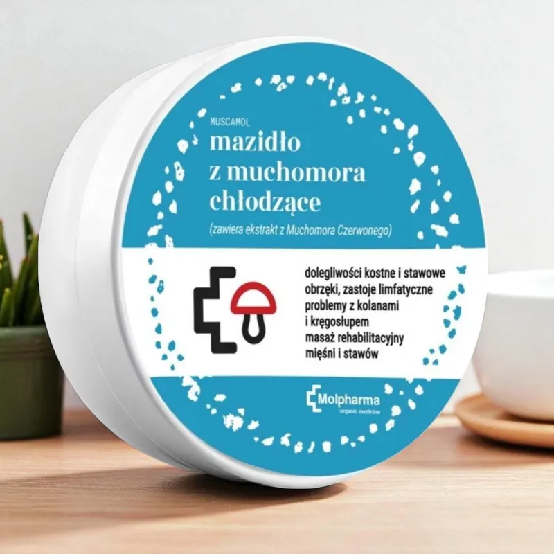 MOLPHARMA Mazidło chłodzące z muchomora 200 ml