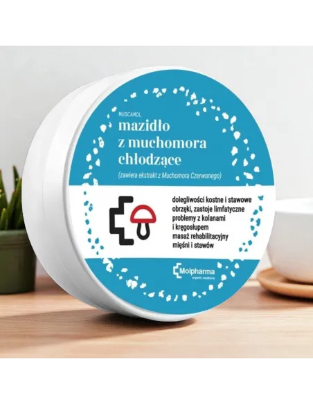 MOLPHARMA Mazidło chłodzące z muchomora 200 ml