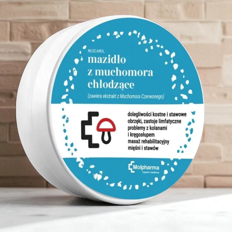 MOLPHARMA Mazidło chłodzące z muchomora 200 ml