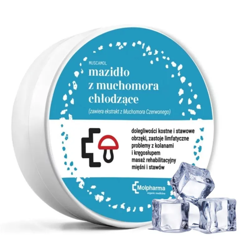 MOLPHARMA Mazidło chłodzące z muchomora 200 ml