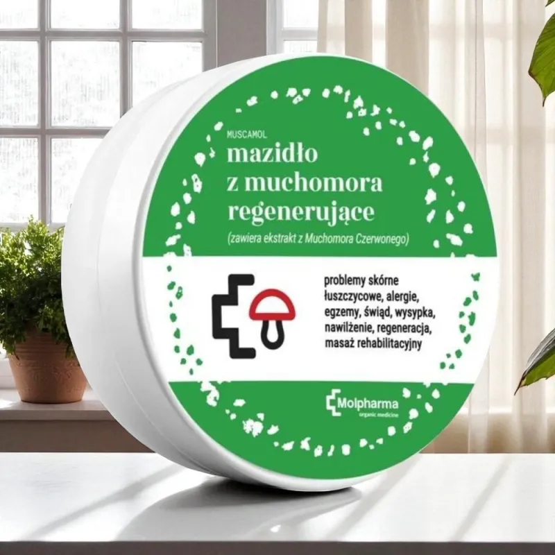 MOLPHARMA Mazidło regeneracyjne z muchomora 200ml