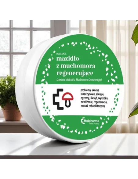 MOLPHARMA Mazidło regeneracyjne z muchomora 200ml
