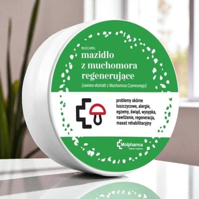 MOLPHARMA Mazidło regeneracyjne z muchomora 200ml