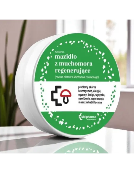 MOLPHARMA Mazidło regeneracyjne z muchomora 200ml