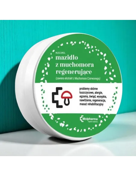 MOLPHARMA Mazidło regeneracyjne z muchomora 200ml