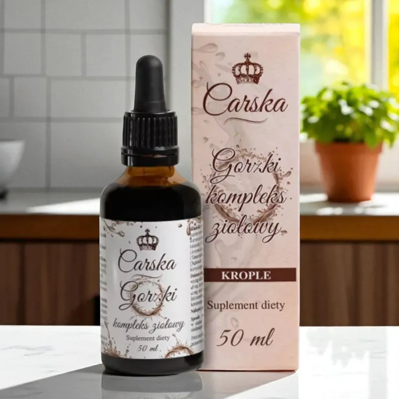 Carski Gorzki Kompleks Ziołowy 50 ml – Moc 7 ziół
