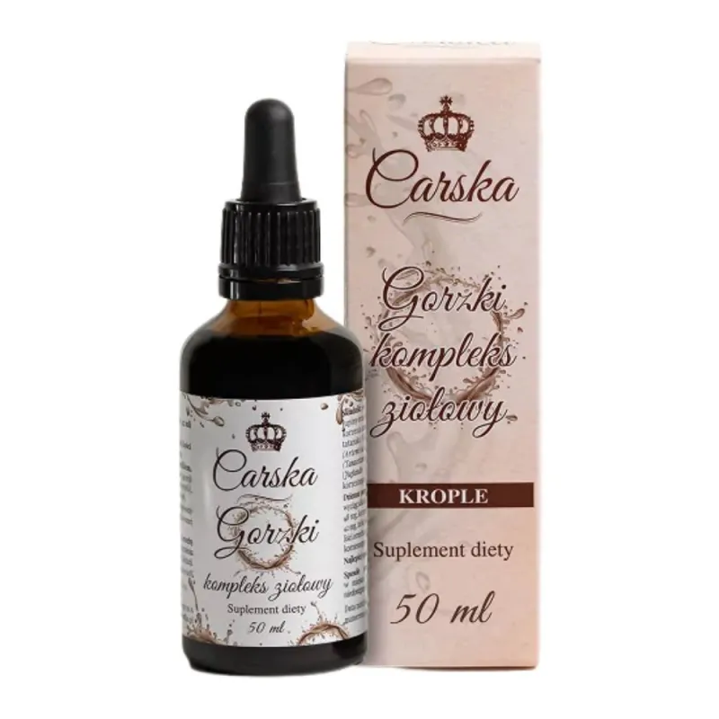 Carski Gorzki Kompleks Ziołowy 50 ml – Moc 7 ziół