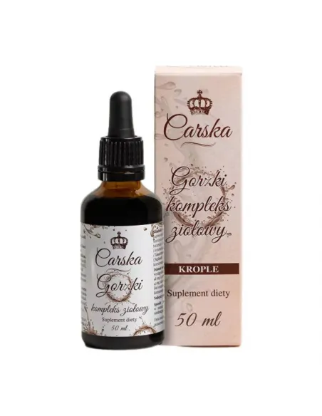 Carski Gorzki Kompleks Ziołowy 50 ml – Moc 7 ziół
