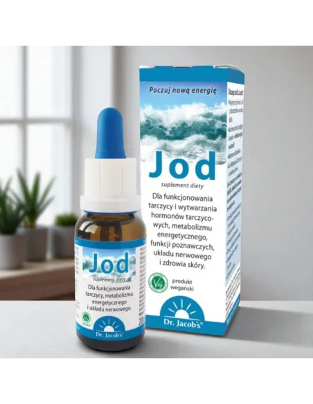Jod Dr. Jacob's 20 ml – Bioaktywny Suplement Diety w Kroplach