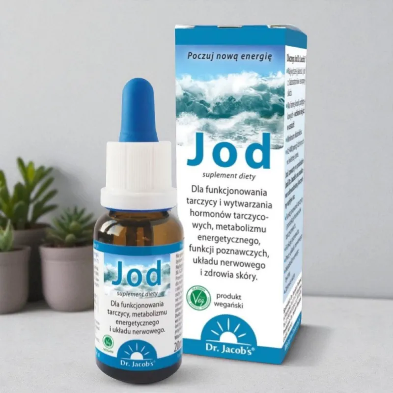 Jod Dr. Jacob's 20 ml – Bioaktywny Suplement Diety w Kroplach
