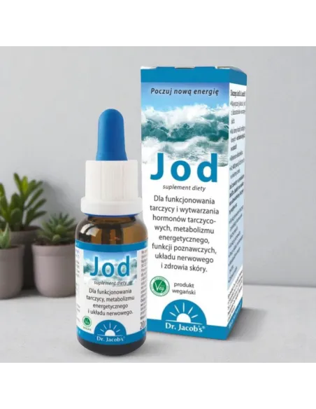 Jod Dr. Jacob's 20 ml – Bioaktywny Suplement Diety w Kroplach