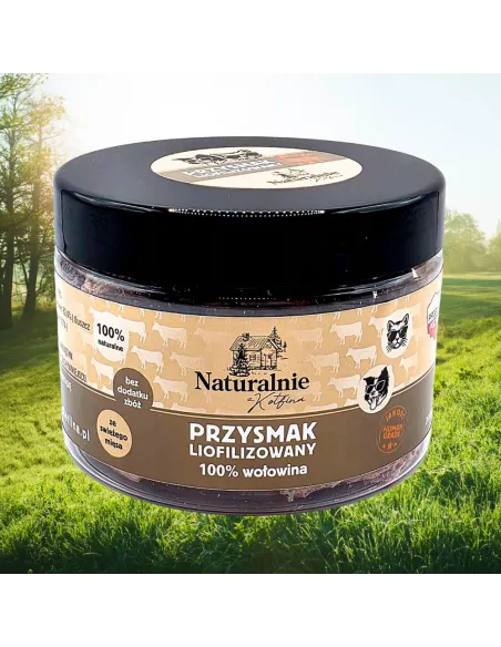 Liofilizowany Udziec Wołowy 100% 50 g – Naturalnie z Kotfina