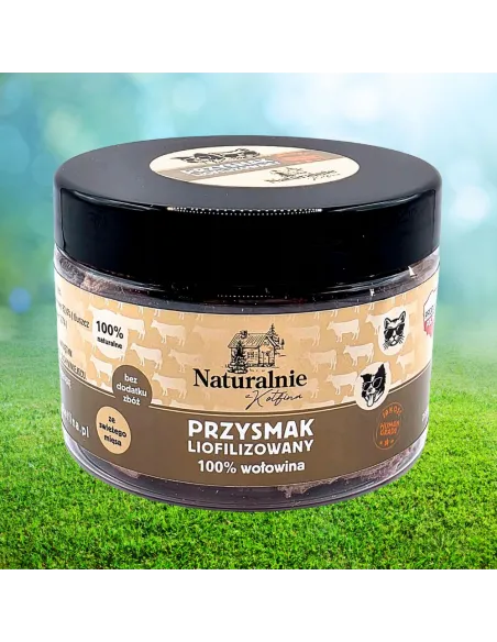 Liofilizowany Udziec Wołowy 100% 50 g – Naturalnie z Kotfina