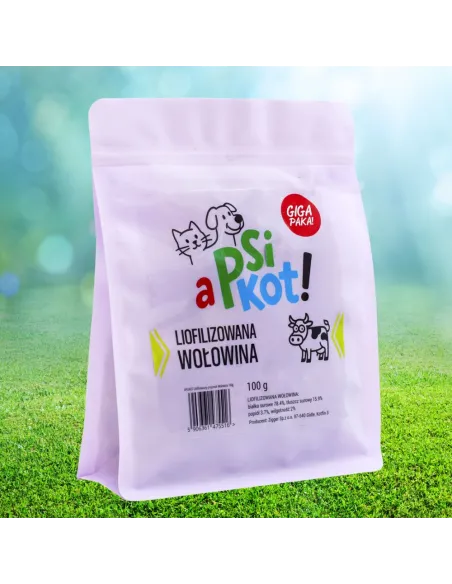 Przysmak Liofilizowany Indyk 100% dla Psa i Kota Naturalnie z Kotfina