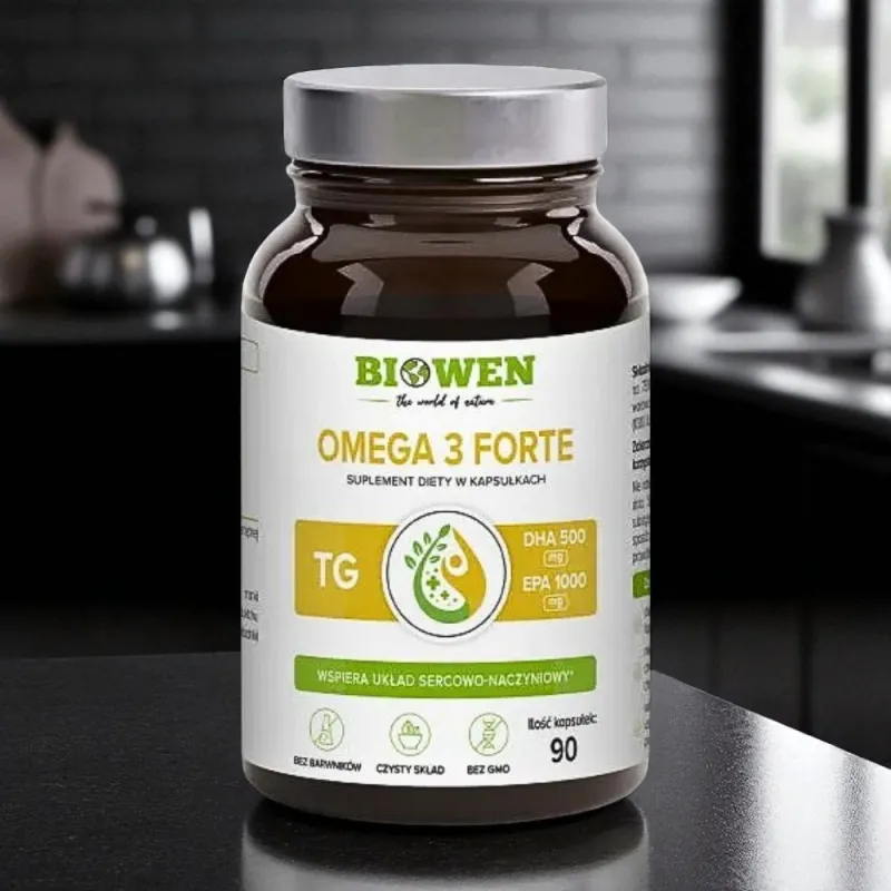 Omega 3 Forte Biowen – wysoka dawka EPA i DHA | Suplement diety