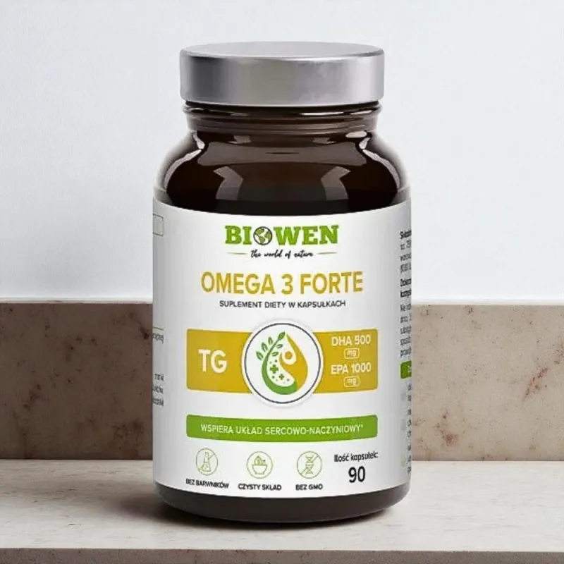 Omega 3 Forte Biowen – wysoka dawka EPA i DHA | Suplement diety
