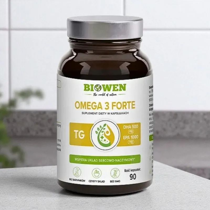 Omega 3 Forte Biowen – wysoka dawka EPA i DHA | Suplement diety
