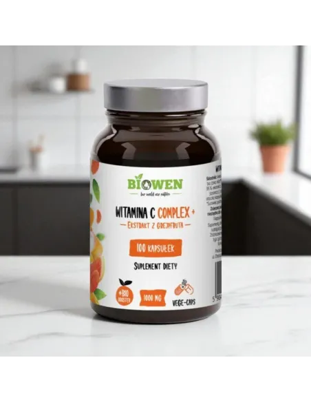 Witamina C Complex 100 kaps. Biowen – naturalne wsparcie odporności