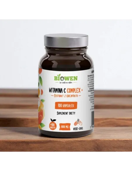 Witamina C Complex 100 kaps. Biowen – naturalne wsparcie odporności