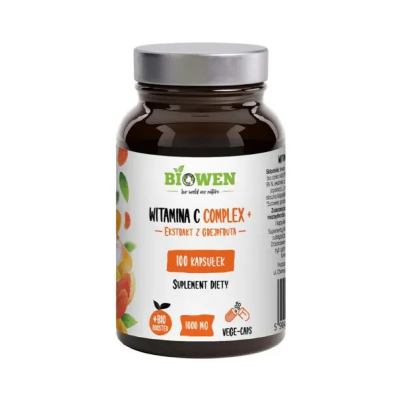 Witamina C Complex 100 kaps. Biowen – naturalne wsparcie odporności