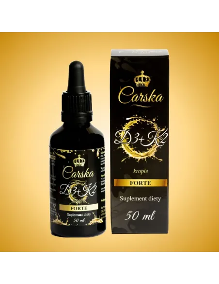 arska Witamina D3 + K2 MK-7 FORTE – 4000 IU, krople, 1600 porcji