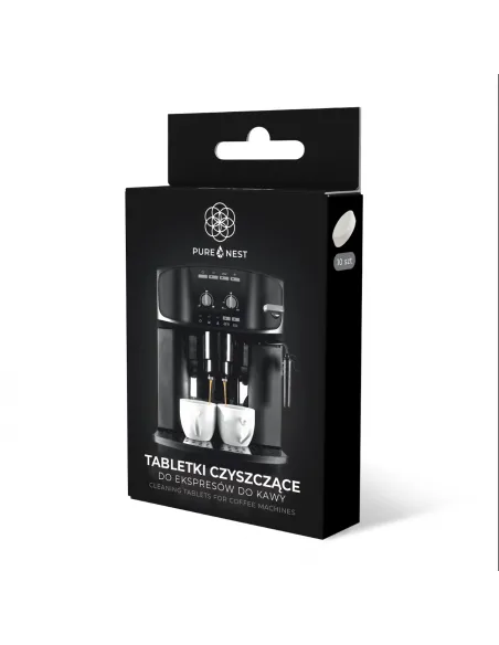PURE NEST Uniwersalne Tabletki do Czyszczenia Ekspresu | 10 szt.