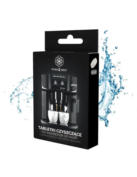 PURE NEST Uniwersalne Tabletki do Czyszczenia Ekspresu | 10 szt.