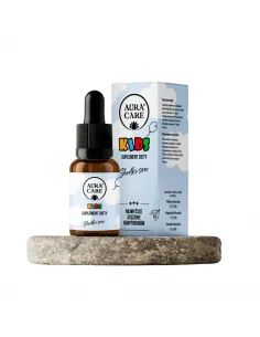 Aura Care Kids Słodki Sen – melisa, chmiel i adaptogeny | 14 100 mg