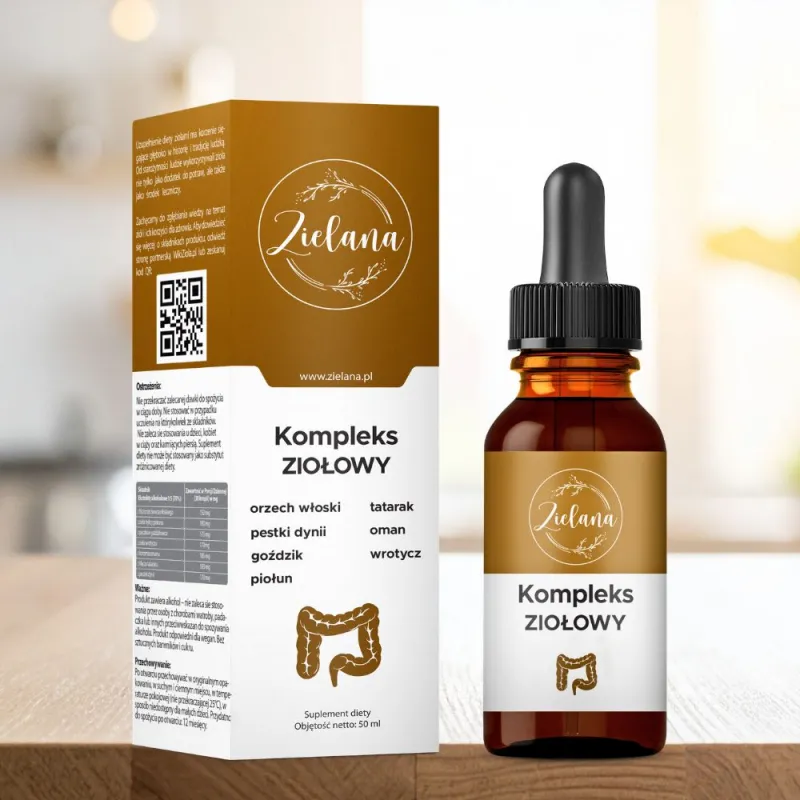 Kompleks Ziołowy Zielana - Naturalne Wsparcie dla Zdrowia