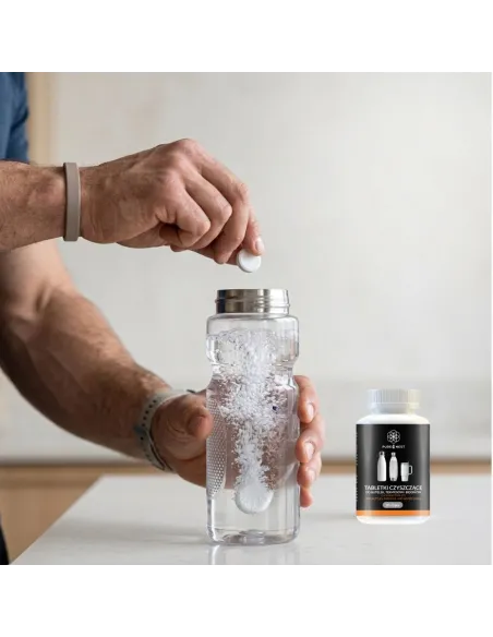 PURE NEST Tabletki do czyszczenia butelek typu SodaStream 90szt