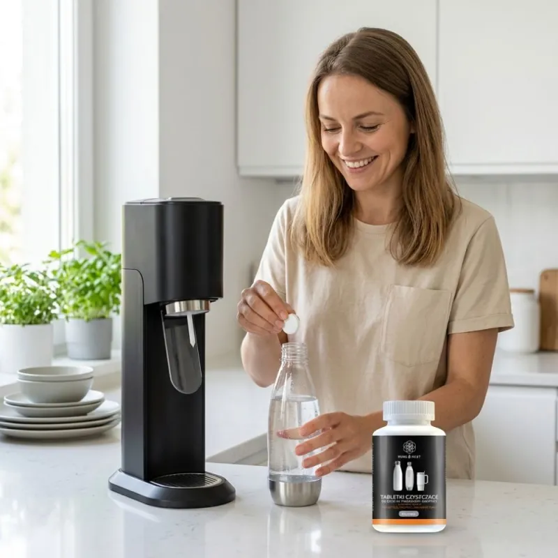 PURE NEST Tabletki do czyszczenia butelek typu SodaStream 90szt