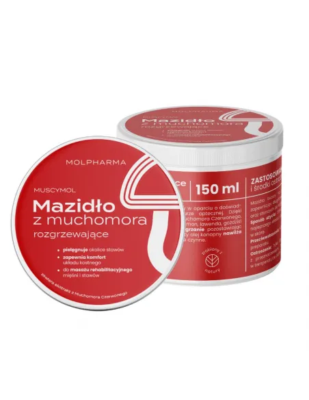 Mazidło z muchomora rozgrzewające Molpharma – Naturalna Ulga