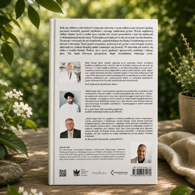 Biała Księga Raka – Marcin Mól | Praktyczny przewodnik po terapiach