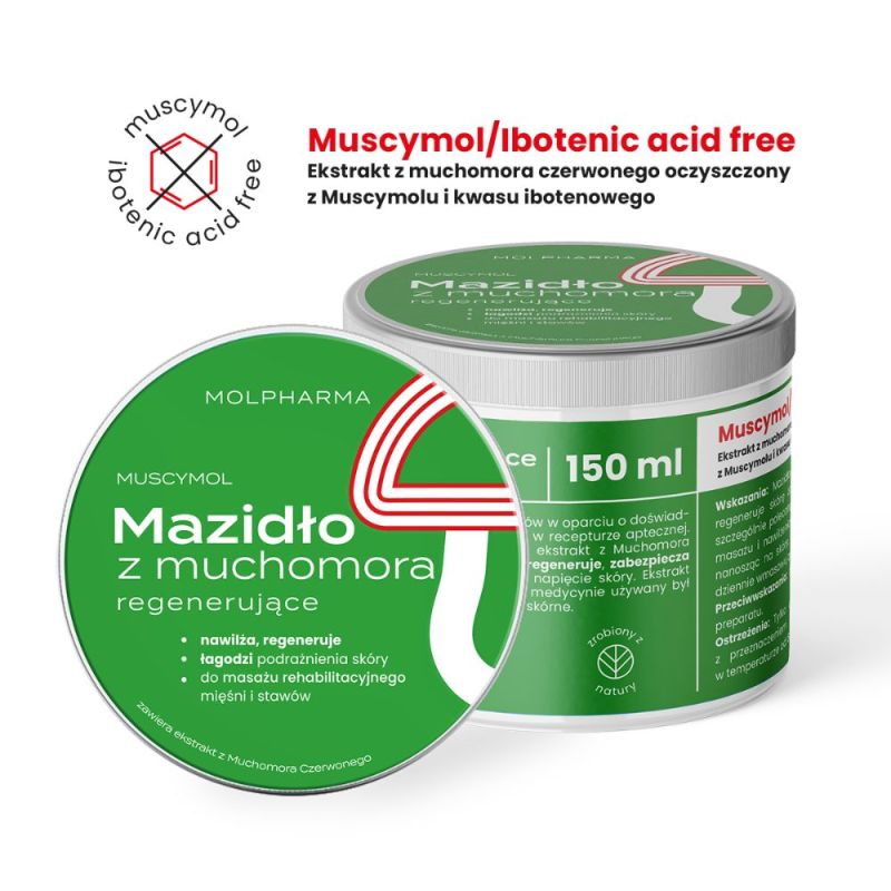 Mazidło konopne regenerujące Molpharma - Naturalna pielęgnacja